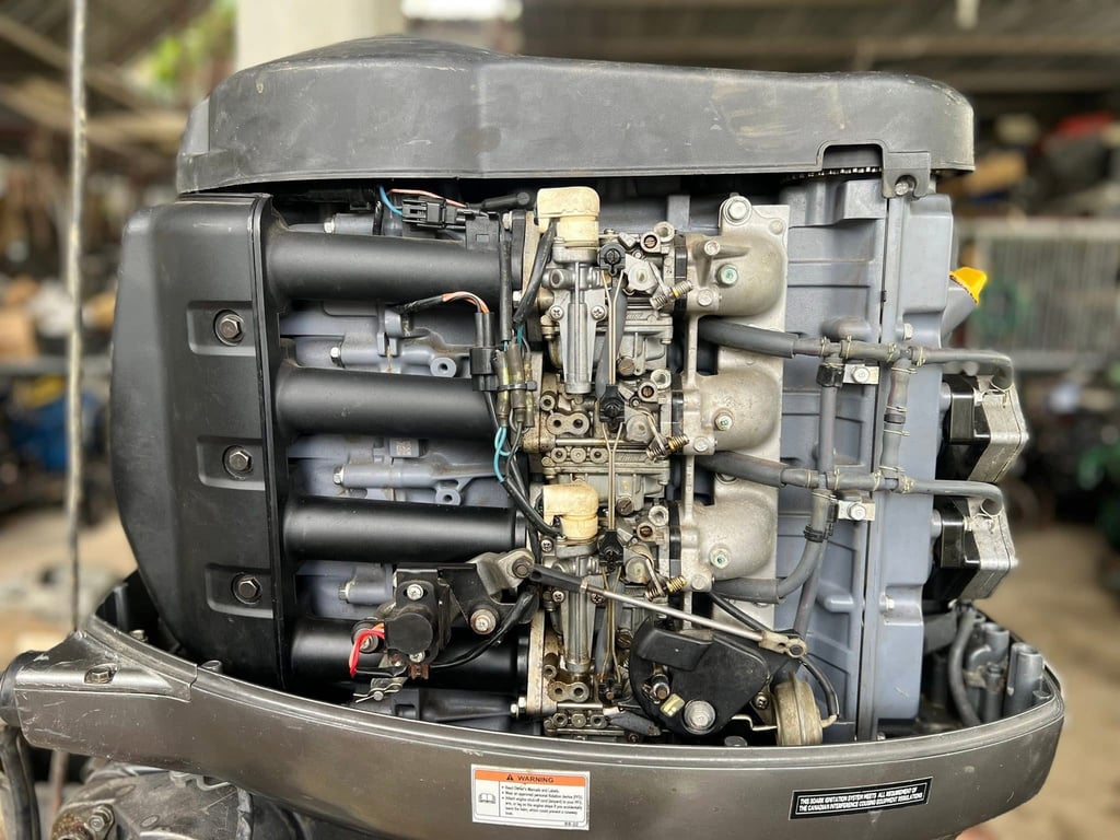 ขาย เครื่อง yamaha outboard four stroke 100 hp เครื่องเช็ค แล้วแน่นๆ เ