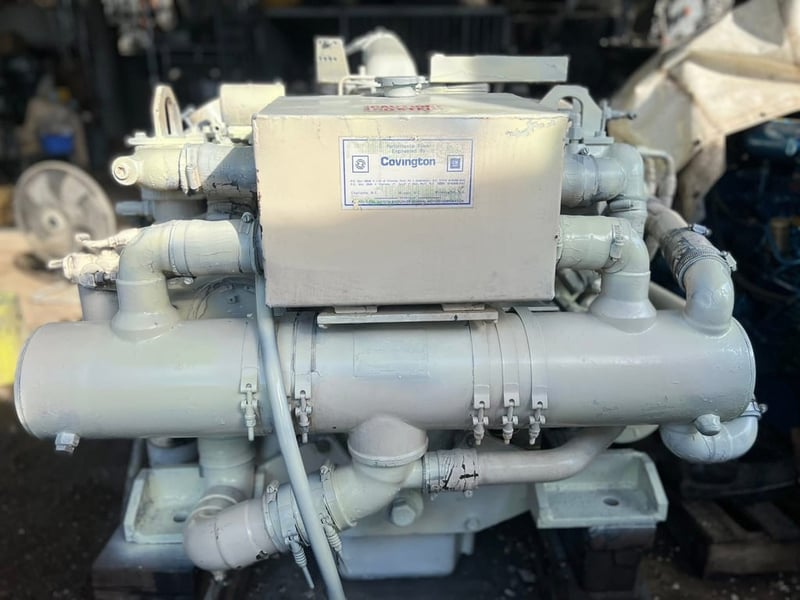 ขาย เครื่องเรือยอร์ช ขนาดใหญ่ แรงๆ detroit diesel  v6 92 ta 550 hp ที่ 2300 rpm เกียร์ twin disc ทด 2.0 เครื่องสวยมากๆ