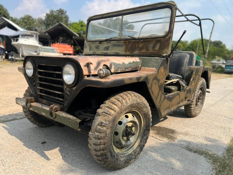 ขาย jeep m151 a1 สิงห์ทะเลทราย  ￼เป็นรถประมูลมา 