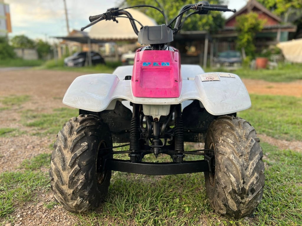 ขาย atv yamaha badger  เพิ่งมาจากญี่ปุ่นสดๆร้อนร้อน 3 เกียร์เดินหน้า เครื่อง นิ่มๆ แน่นๆ เลยครับ ราคา 29,500 บาท เป็นมิตรกับสิ่งแวดล้อม  รุ่นนี้เป็นเพลาขับทนมาก ครับ￼ รถอยู่อยุธยา นำเข้า จากญี่ปุ่น สนใจติดต่อ 087-6650665 หรือ 092-3130550 ครับ