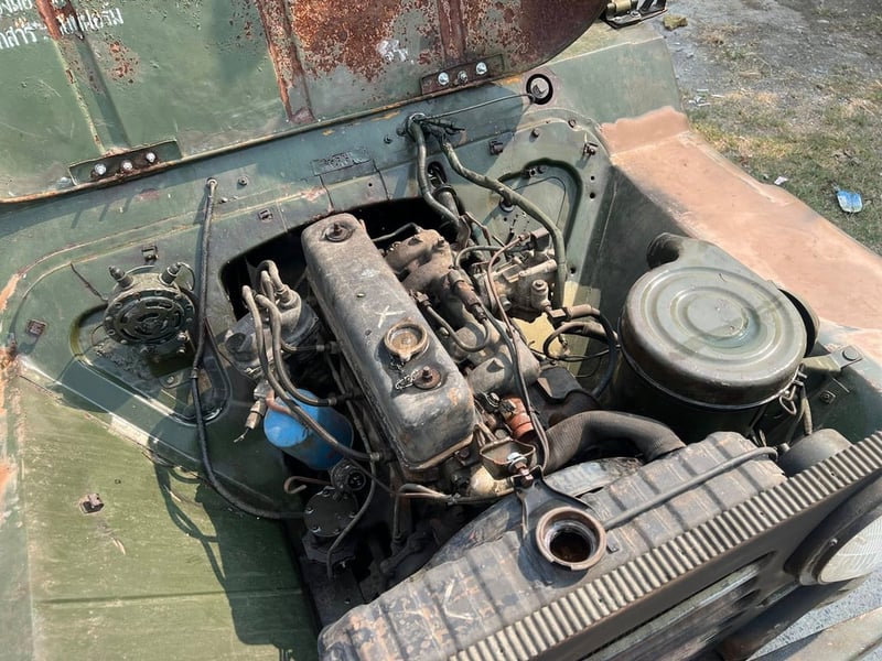 ขาย jeep m151 a1 สิงห์ทะเลทราย  ￼เป็นรถประมูลมา 