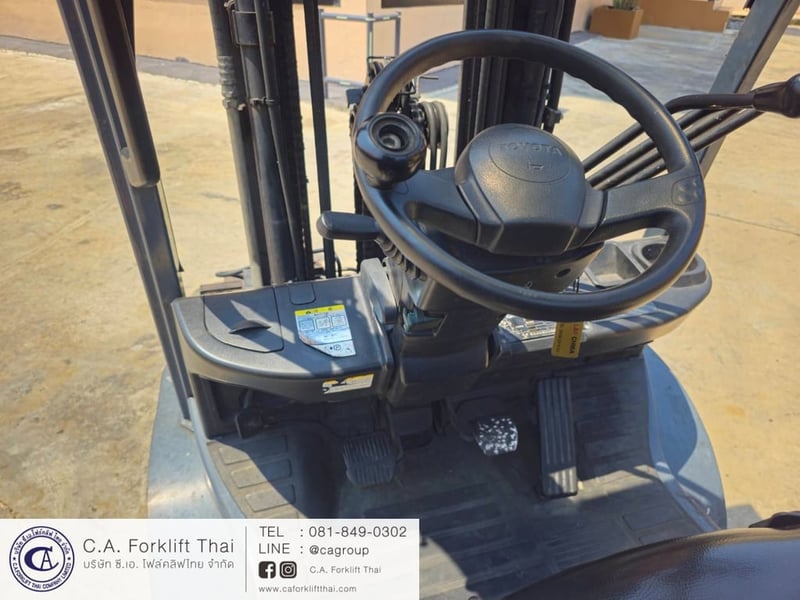 ขาย รถโฟล์คลิฟท์ TOYOTA รุ่น 8-FD25 ขาย รถโฟล์คลิฟท์ TOYOTA รุ่น 8-FD25