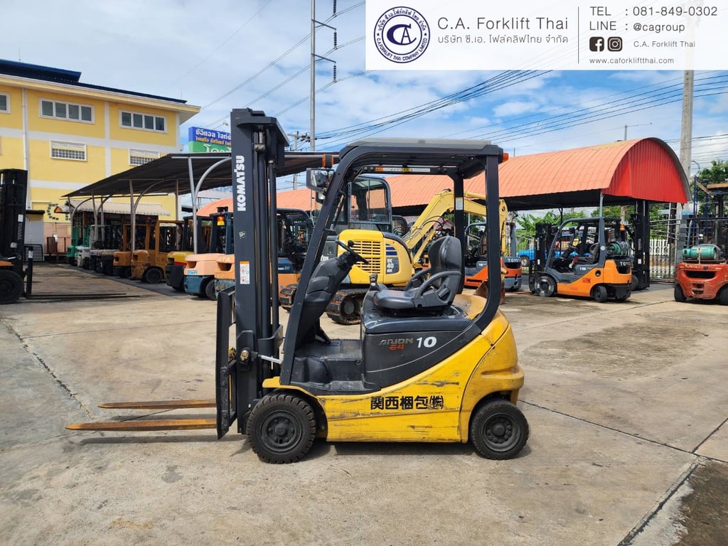 ขาย รถโฟล์คลิฟท์ไฟฟ้า KOMATSU รุ่น FB10-12 (  รถนอกนำเข้าญี่ปุ่นแท้ )