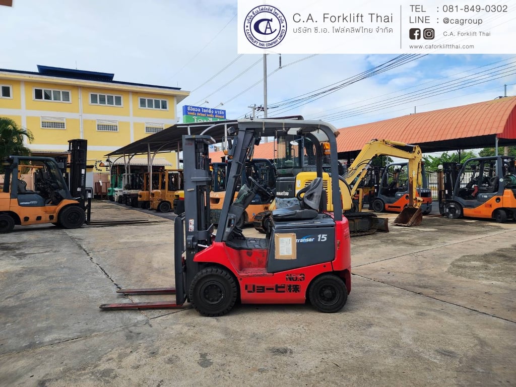 ขาย รถโฟล์คลิฟท์ไฟฟ้า NICHIYU รุ่น FB15PN-70-300 ( รถนอกนำเข้าญี่ปุ่นแท้ )