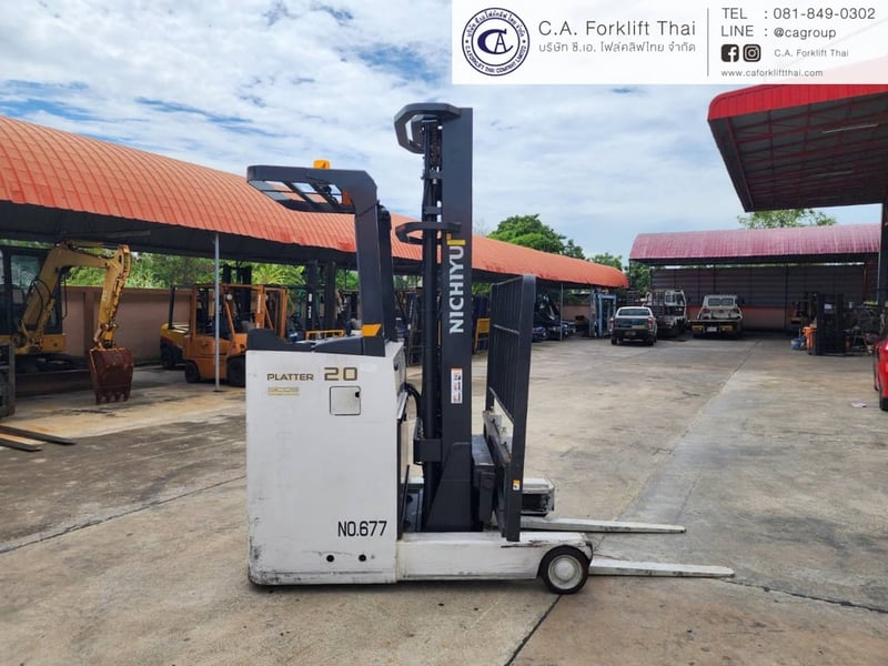 ขาย รถโฟล์คลิฟท์ไฟฟ้า NICHIYU รุ่น FBRM20