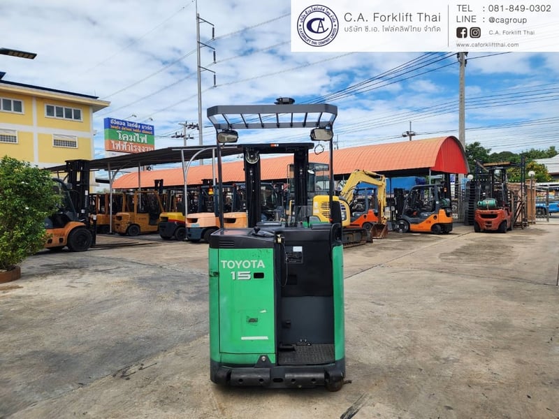 ขาย รถโฟล์คลิฟท์ไฟฟ้า TOYOTA รุ่น 7-FBR15 ( รถนอกนำเข้าญี่ปุ่นเเท้ )