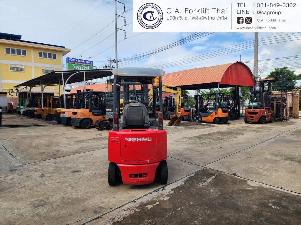 ขาย รถโฟล์คลิฟท์ไฟฟ้า NICHIYU รุ่น FB15PN-70-300 ( รถนอกนำเข้าญี่ปุ่นแท้ )