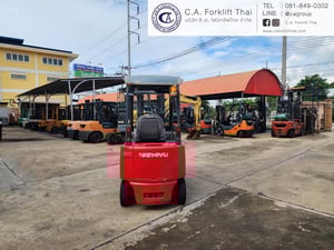 ขาย รถโฟล์คลิฟท์ไฟฟ้า NICHIYU รุ่น FB15PN-70-300 ( รถนอกนำเข้าญี่ปุ่นแท้ )
