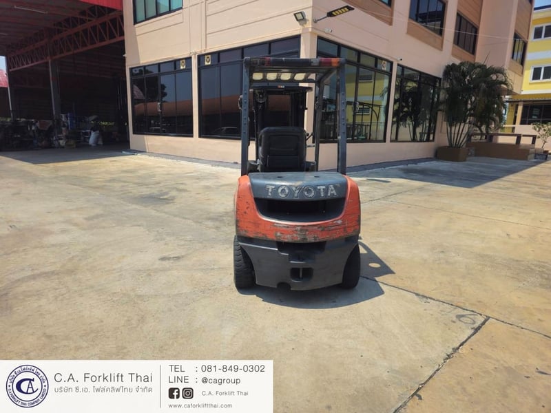 ขาย รถโฟล์คลิฟท์ TOYOTA รุ่น 8-FD25 ขาย รถโฟล์คลิฟท์ TOYOTA รุ่น 8-FD25