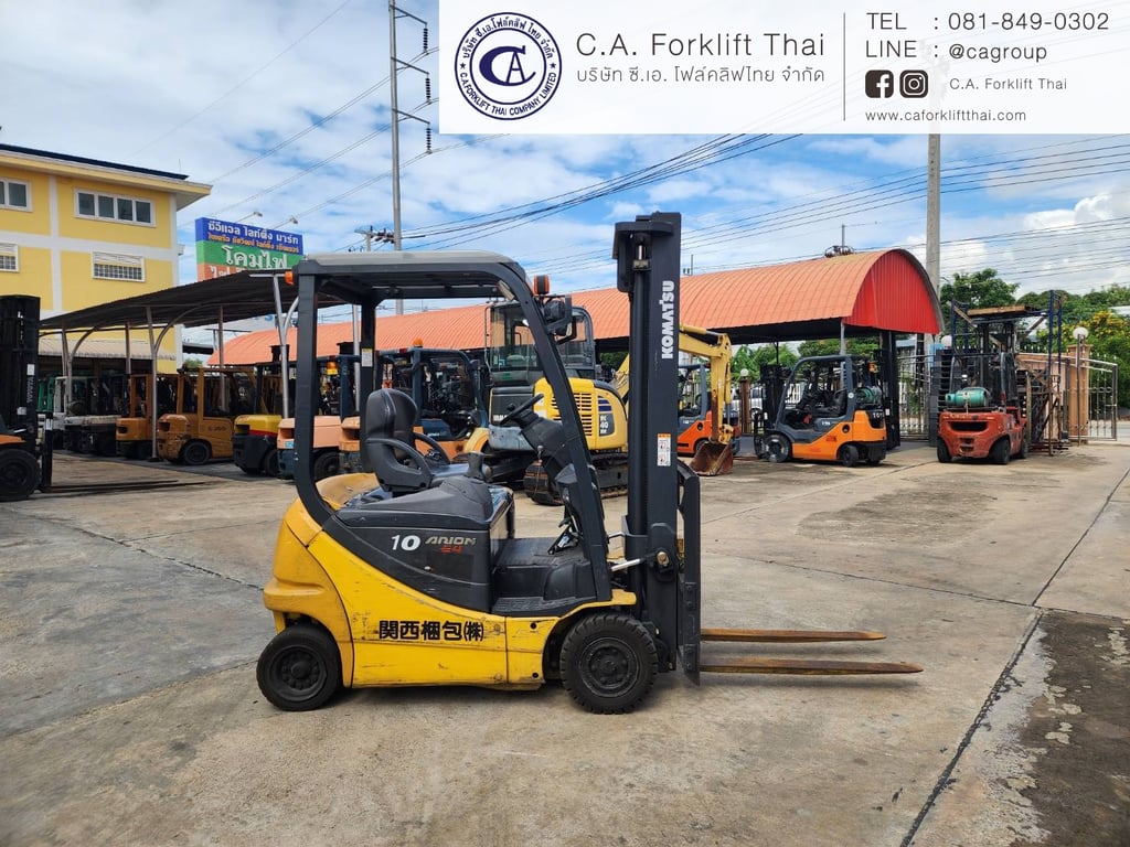 ขาย รถโฟล์คลิฟท์ไฟฟ้า KOMATSU รุ่น FB10-12 (  รถนอกนำเข้าญี่ปุ่นแท้ )