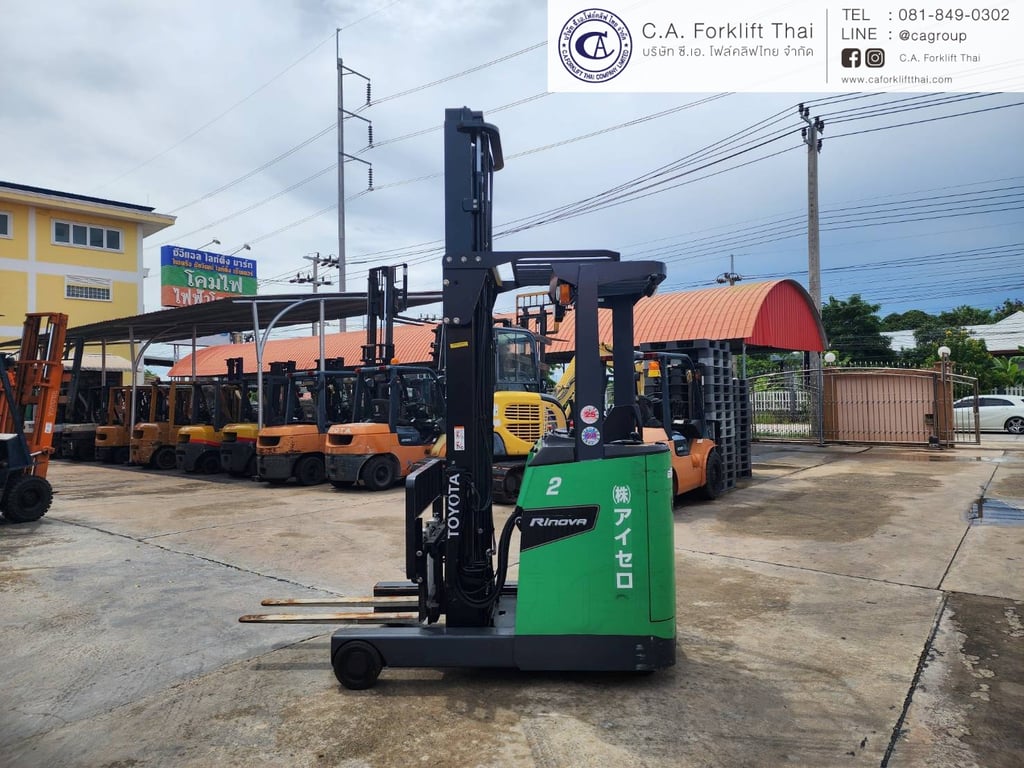 ขาย รถโฟล์คลิฟท์ไฟฟ้า TOYOTA รุ่น 8FBR18 ขาย รถโฟล์คลิฟท์ไฟฟ้า TOYOTA รุ่น 8FBR18