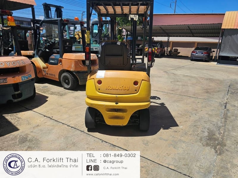 ขาย รถโฟล์คลิฟท์ไฟฟ้า KOMATSU รุ่น FB18-12 ขาย รถโฟล์คลิฟท์ไฟฟ้า KOMATSU รุ่น FB18-12