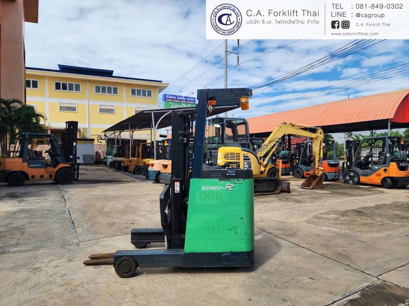 ขาย รถโฟล์คลิฟท์ไฟฟ้า TOYOTA รุ่น 7-FBR15 ( รถนอกนำเข้าญี่ปุ่นเเท้ )