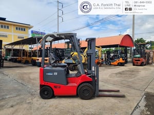 ขาย รถโฟล์คลิฟท์ไฟฟ้า NICHIYU รุ่น FB15PN-70-300 ( รถนอกนำเข้าญี่ปุ่นแท้ )