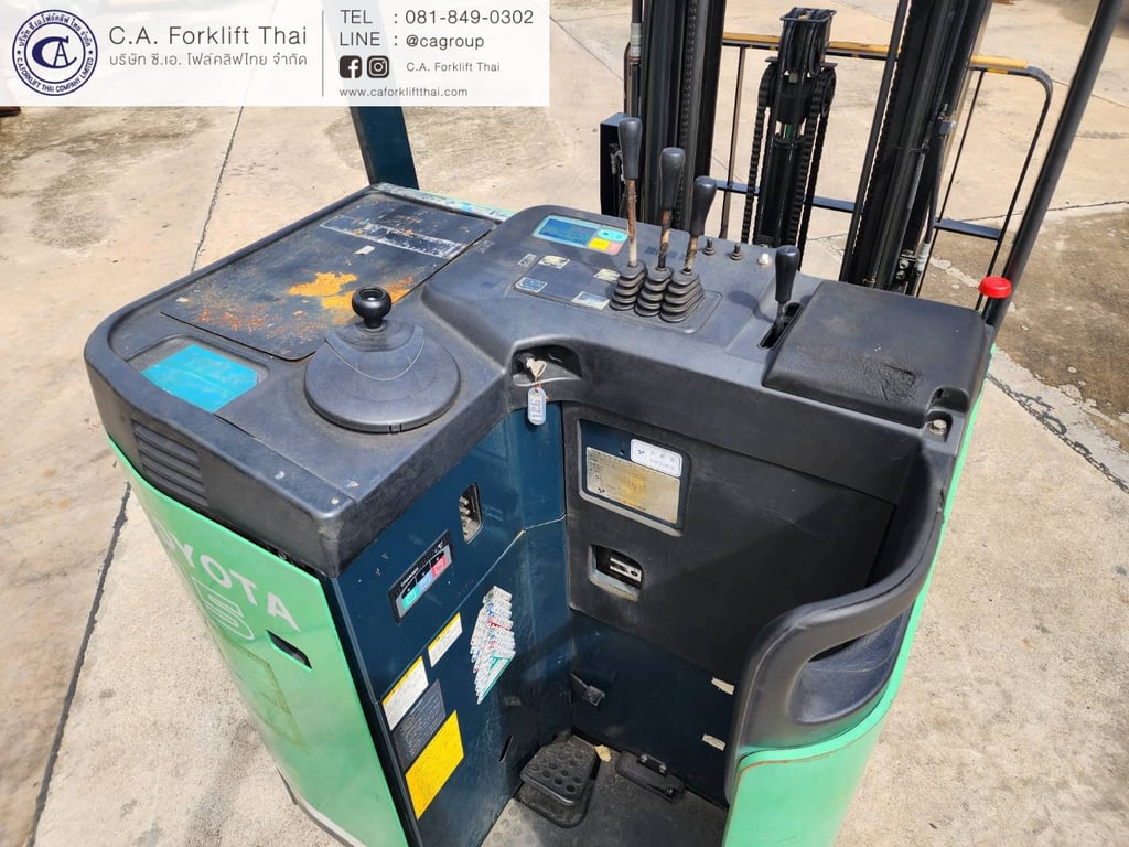 ขาย รถโฟล์คลิฟท์ไฟฟ้า TOYOTA รุ่น 7-FBR15 ( รถนอกนำเข้าญี่ปุ่นแท้ )