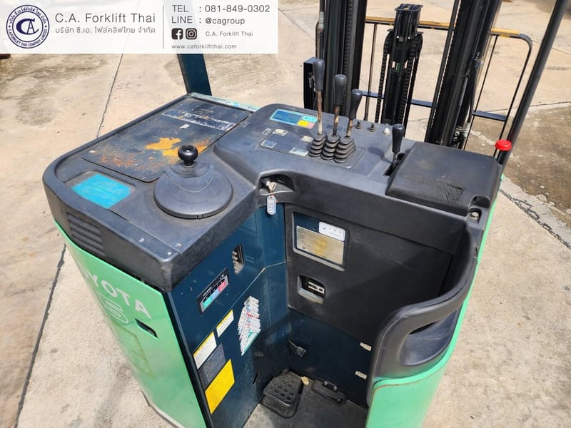 ขาย รถโฟล์คลิฟท์ไฟฟ้า TOYOTA รุ่น 7-FBR15 ( รถนอกนำเข้าญี่ปุ่นแท้ )