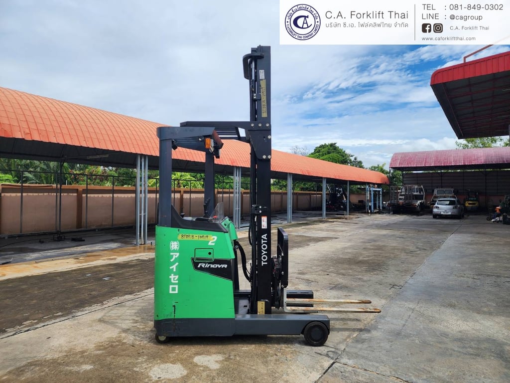 ขาย รถโฟล์คลิฟท์ไฟฟ้า TOYOTA รุ่น 8FBR18 ขาย รถโฟล์คลิฟท์ไฟฟ้า TOYOTA รุ่น 8FBR18