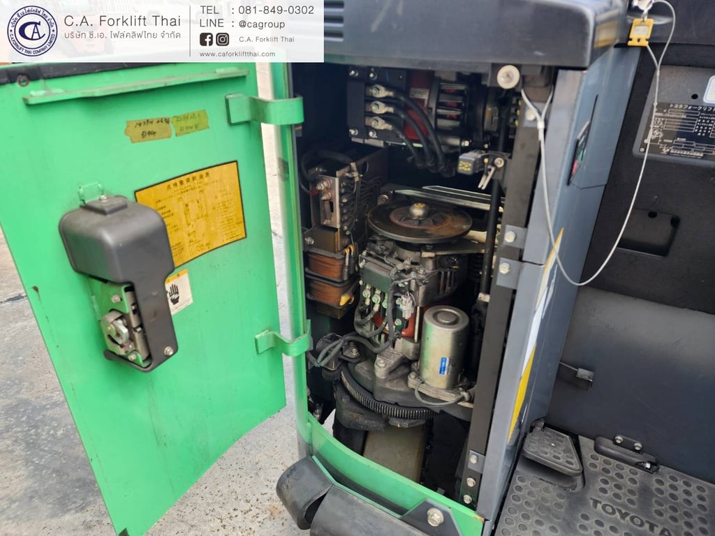 ขาย รถโฟล์คลิฟท์ไฟฟ้า TOYOTA รุ่น 7-FBR15 ( รถนอกนำเข้าญี่ปุ่นเเท้ )