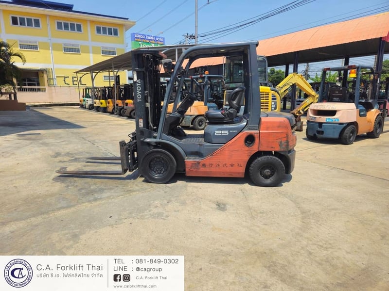 ขาย รถโฟล์คลิฟท์ TOYOTA รุ่น 8-FD25