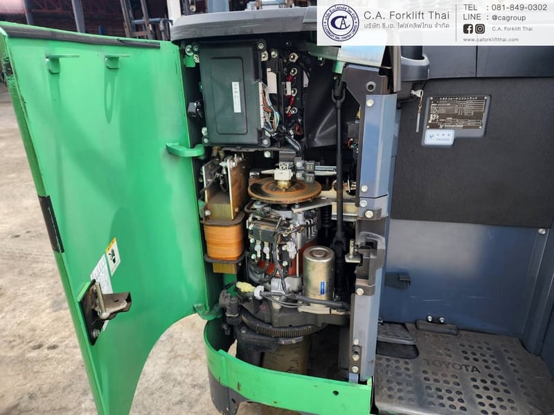 ขาย รถโฟล์คลิฟท์ไฟฟ้า TOYOTA รุ่น 8FBR18