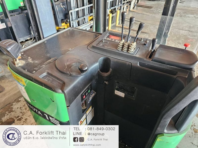 ขาย รถโฟล์คลิฟท์ไฟฟ้า TOYOTA รุ่น 8FBRS15 ขาย รถโฟล์คลิฟท์ไฟฟ้า TOYOTA รุ่น 8FBRS15