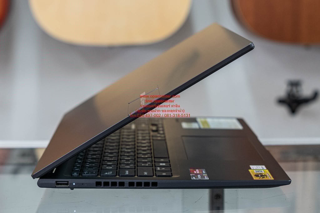 โน๊ตบุ๊ค Asus Vivobook16 M1605YA-MB726WF AMD Ryzen7-7730U Ram 16GB SSD512 อุปกรณ์ครบ กระเป๋า ที่ชาร์ท สภาพใหม่ ประกันศูนย์ 09-2026