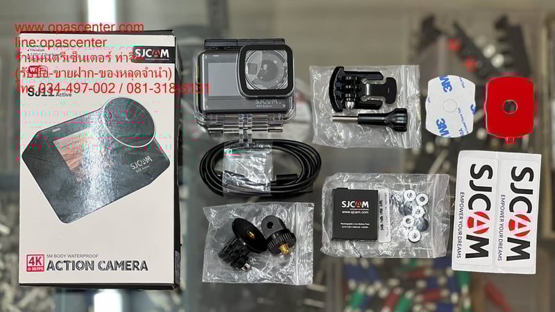 กล้องแอ็คชั่น SJCAM SJ11 Active Sport 4K กันน้ำ 5G WiFi วิดีโอ HDR แบบแอคทีฟ หน้าจอสัมผัส 2.33 นิ้ว LCD 1.3 นิ้ว ของใหม่ ของแท้ ยกกล่อง กล้องแอ็คชั่น SJCAM SJ11 Active Sport 4K กันน้ำ 5G WiFi วิดีโอ HDR แบบแอคทีฟ หน้าจอสัมผัส 2.33 นิ้ว LCD 1.3 นิ้ว ของใหม่ ของแท้ ยกกล่อง