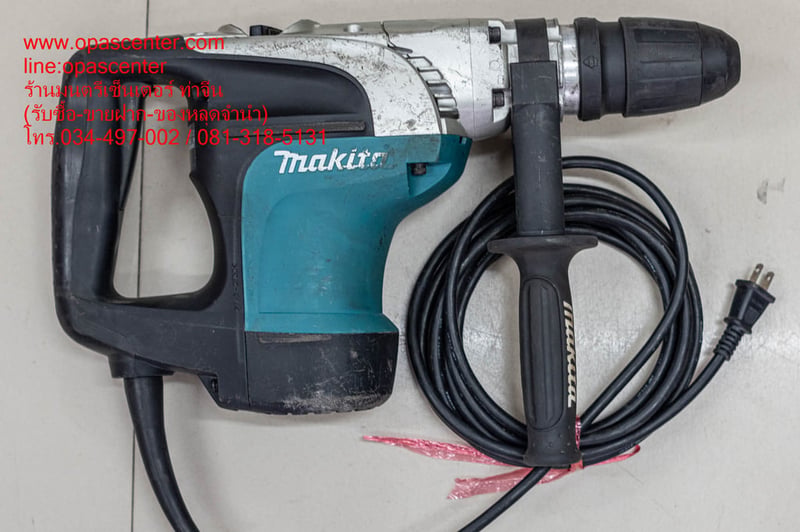 สว่านโรตารี่ MAKITA 2 ระบบ ขนาด 40มม.(1,050วัตต์) รุ่น HR4002 รุ่นใหญ่ เจาะดอกคอนกรีต 40มม. มือสอง ของแท้ สภาพดี มีกล่อง สว่านโรตารี่ MAKITA 2 ระบบ ขนาด 40มม.(1,050วัตต์) รุ่น HR4002 รุ่นใหญ่ เจาะดอกคอนกรีต 40มม. มือสอง ของแท้ สภาพดี มีกล่อง