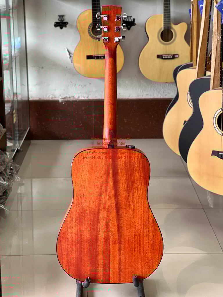 กีต้าร์โปร่ง Cort AD810 สี Open Pore ไม้มะฮอกกานี มือสอง สภาพเหมือนใหม่ แถมกระเป๋า