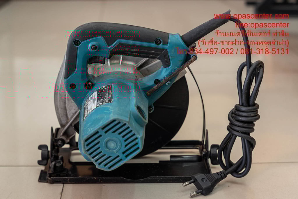 เลื่อยวงเดือน 7" MAKITA รุ่น M5801 1050W ของแท้ สภาพใหม่ พร้อมใช้งาน เลื่อยวงเดือน 7" MAKITA รุ่น M5801 1050W ของแท้ สภาพใหม่ พร้อมใช้งาน