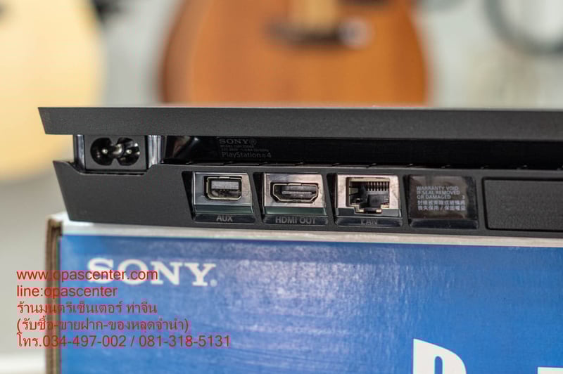 เกมส์ PS4 Play Station4 Slim 1TB 1จอย(ไม่สั่น) 1แผ่นเกมส์ สภาพดี พร้อมกล่อง