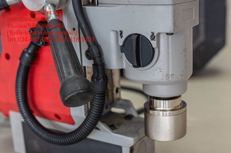 สว่านแท่นแม่เหล็ก 41 มม. Milwauke MDP 41 แบบแม่เหล็กถาวร มือสอง ของแท้ สภาพใหม่