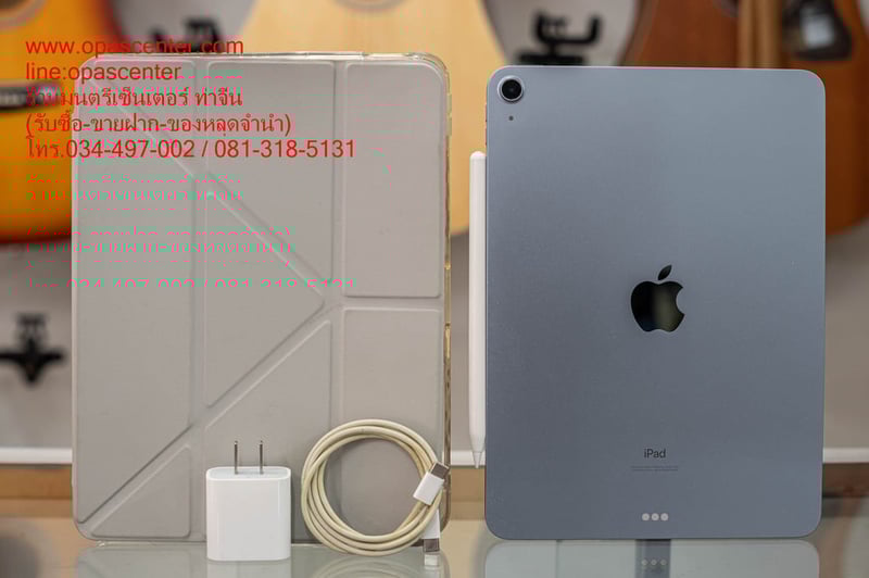 ipad Air 4 WIFI 64GB Space Gray มือสอง สภาพใหม่ มีที่ชาร์ท เคส แถมปากกา