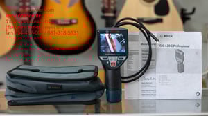 Bosch รุ่น GIC 120 C กล้องสำรวจระบบแบบไร้สาย สายขนาด 8 ม.ม. บันทึกและถ่ายภาพได้ มือสอง สภาพใหม่