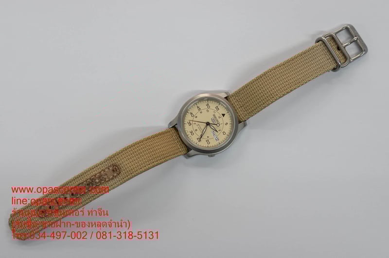 นาฬิกา SEIKO 5 Series Military Men's Watch รุ่น SNK803K2 Automatic มือสอง สภาพใหม่ มีกล่อง