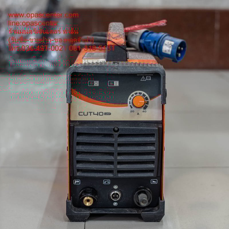 เครื่องตัดพลาสม่าระบบอินเวิร์ทเตอร์ JASIC รุ่น CUT40 มือสอง สภาพดี พร้อมใช้งาน