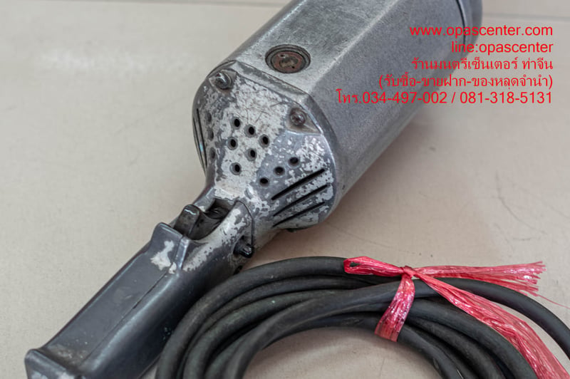 เครื่องเจียร์คอตรง เจียร์คอยาว เครื่องขัดอลูมิเนียม MAKITA รุ่น 9105 ของแท้ Japan มือสอง สภาพดี เครื่องเจียร์คอตรง เจียร์คอยาว เครื่องขัดอลูมิเนียม MAKITA รุ่น 9105 ของแท้ Japan มือสอง สภาพดี