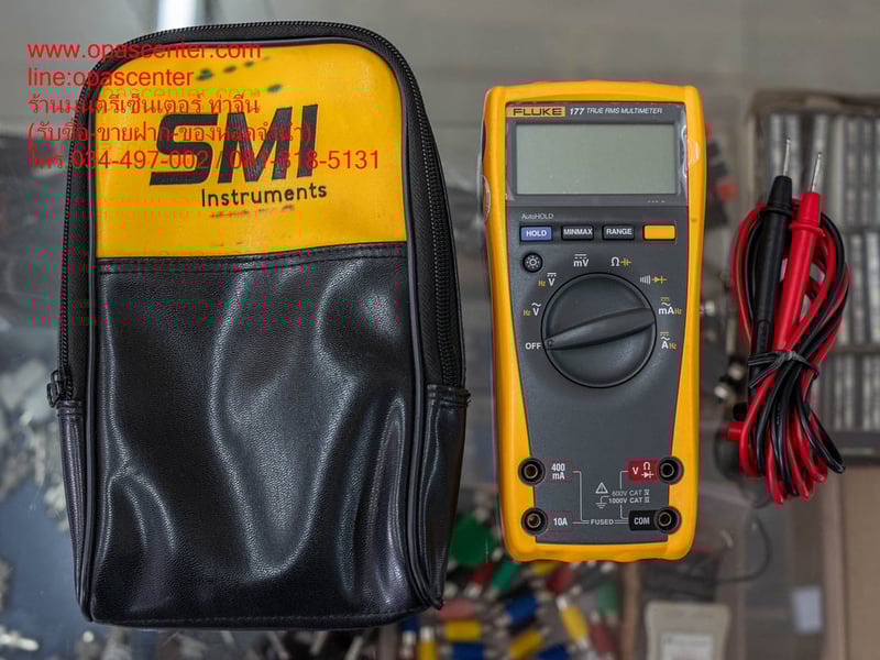 FLUKE 177 EJKCT ดิจิตอลมัลติมิเตอร์ขนาด 1000V & 10A มือสอง สภาพใหม่