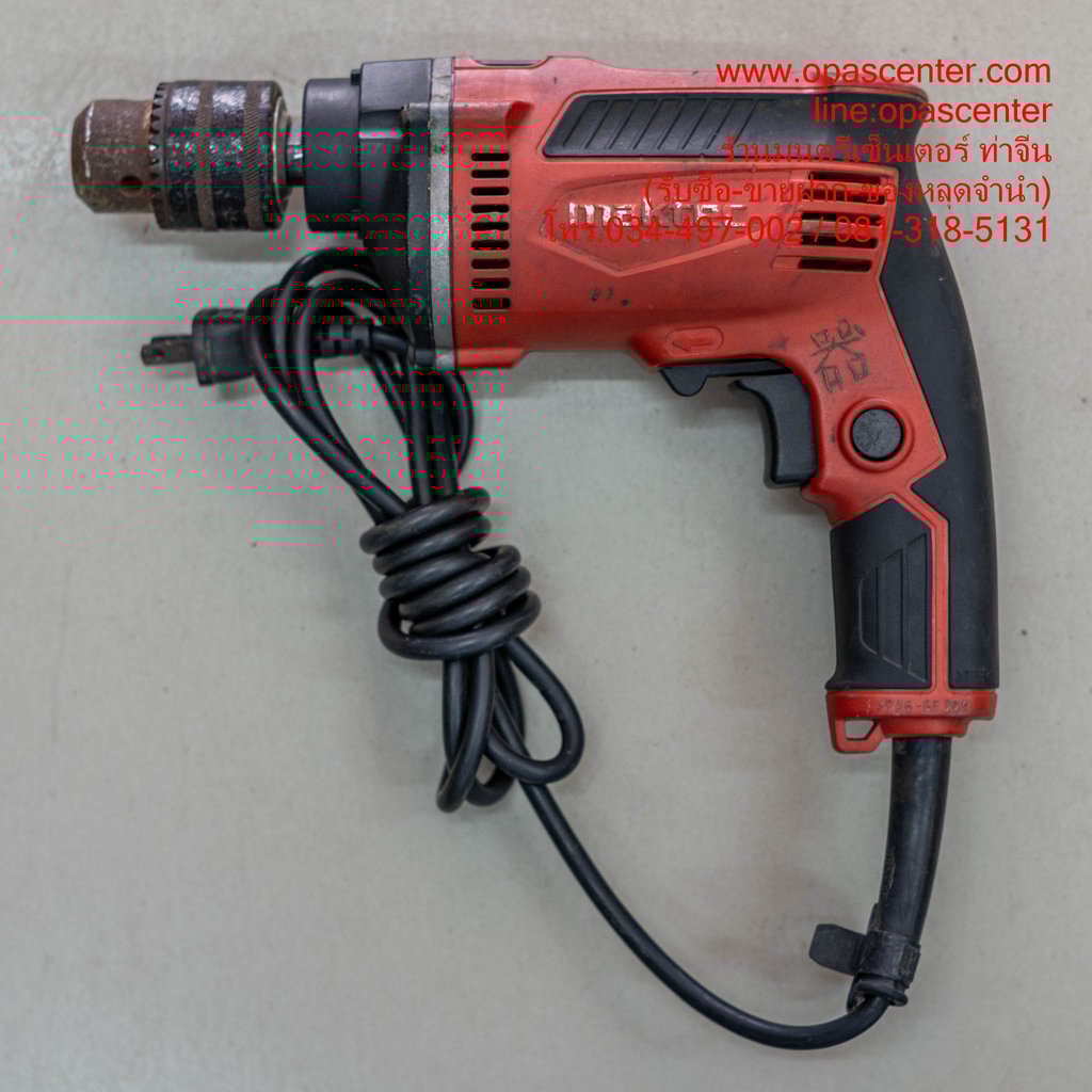 *มือสอง*สว่านไฟฟ้า Maktec MT817 สว่านกระแทก 13มิล 4 หุน EURO TYPE มือสอง ของแท้ สภาพดี