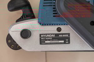 เครื่องขัดทรายสายพาน HYUNDAI 1200 วัตต์ รุ่น HD-860S มือสอง สภาพใหม่ เครื่องขัดทรายสายพาน HYUNDAI 1200 วัตต์ รุ่น HD-860S มือสอง สภาพใหม่