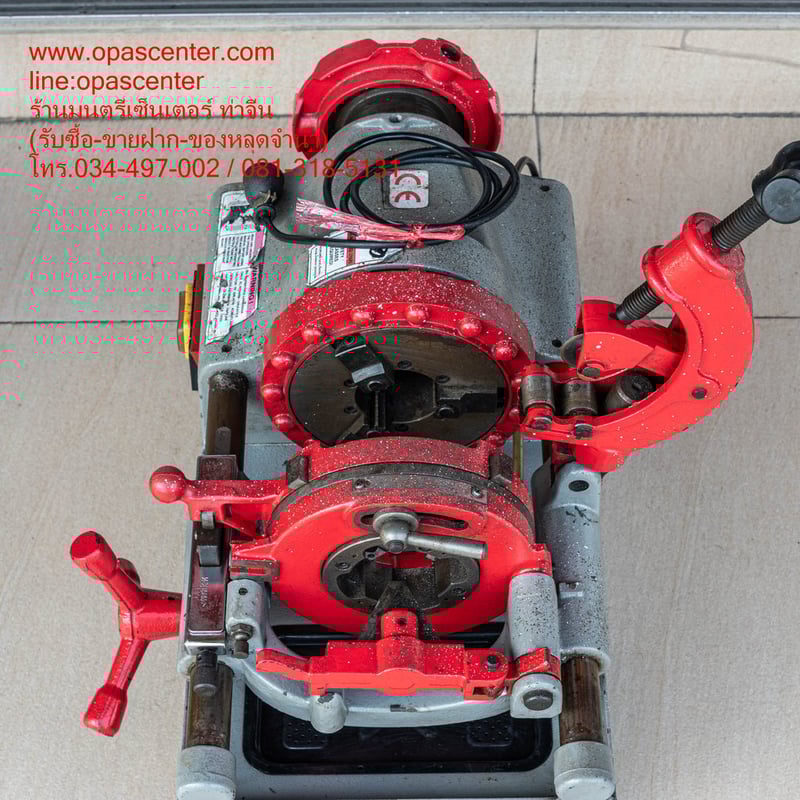 OKURA KT 402 เครื่องต๊าปไฟฟ้า 0.5-2นิ้ว มือสอง สภาพดี พร้อมใช้งาน