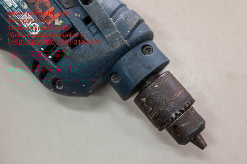 สว่านไฟฟ้า BOSCH รุ่น GBM10RE 450 วัตต์ ขนาด 10 มม. มีจําปา มือสอง ของแท้ สภาพดี