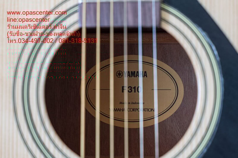 กีต้าร์โปร่ง ยามาฮ่า F310 Yamaha F310 มือสอง ของแท้ สภาพเหมือนของใหม่ 99% แถมกระเป๋า กีต้าร์โปร่ง ยามาฮ่า F310 Yamaha F310 มือสอง ของแท้ สภาพเหมือนของใหม่ 99% แถมกระเป๋า