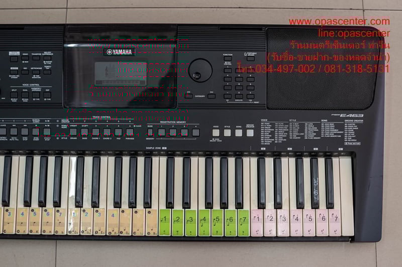 คีย์บอร์ด Yamaha PSR E463 มือสอง สภาพดี