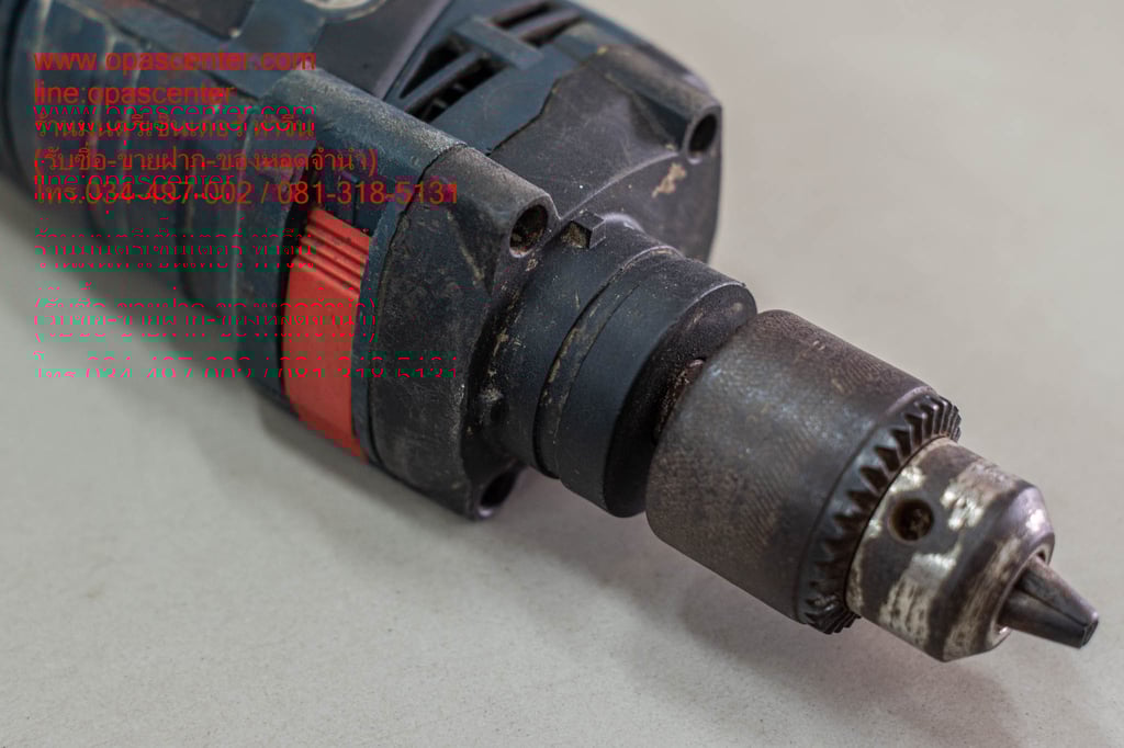 *มือสอง*สว่านไฟฟ้า BOSCH 16 mm. รุ่น GSB16RE มีจำปา มือสอง ของแท้ สภาพดี