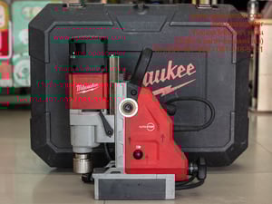 สว่านแท่นแม่เหล็ก 41 มม. Milwauke MDP 41 แบบแม่เหล็กถาวร มือสอง ของแท้ สภาพใหม่