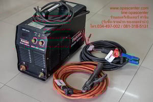 เครื่องเชื่อมไฟฟ้า FALCON MAX ARC 250AF ระบบอินเวอร์เตอร์ IGBT น้ำหนักเบา มือสอง มีสายเชื่อมสายดิน ยาวรวม 20 เมตร สภาพดี พร้อมใช้งาน