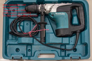 สว่านโรตารี่ MAKITA 2 ระบบ ขนาด 40มม.(1,050วัตต์) รุ่น HR4002 รุ่นใหญ่ เจาะดอกคอนกรีต 40มม. มือสอง ของแท้ สภาพดี มีกล่อง สว่านโรตารี่ MAKITA 2 ระบบ ขนาด 40มม.(1,050วัตต์) รุ่น HR4002 รุ่นใหญ่ เจาะดอกคอนกรีต 40มม. มือสอง ของแท้ สภาพดี มีกล่อง