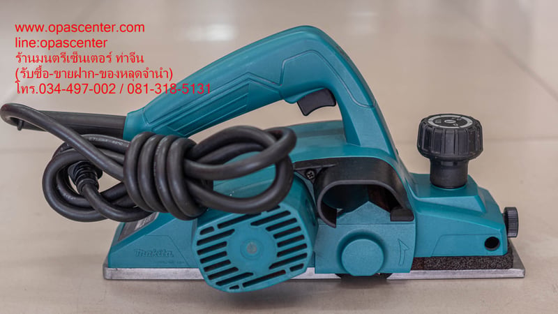 กบไสไม้ไฟฟ้า 3 นิ้ว 500 วัตต์ MAKITA รุ่น M1902 มือสอง ของแท้ สภาพใหม่ กบไสไม้ไฟฟ้า 3 นิ้ว 500 วัตต์ MAKITA รุ่น M1902 มือสอง ของแท้ สภาพใหม่