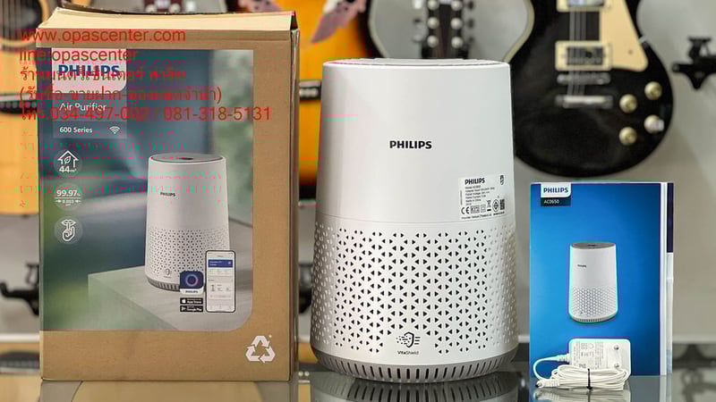 เครื่องฟอกอากาศ Air Purifier Philips AC065010 สำหรับห้องไม่เกิน 44 ตรม. CADR 170 ลบ.ม.ชม มือสอง สภาพใหม่ เครื่องฟอกอากาศ Air Purifier Philips AC065010 สำหรับห้องไม่เกิน 44 ตรม. CADR 170 ลบ.ม.ชม มือสอง สภาพใหม่